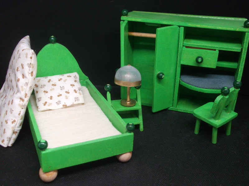 Schlafmöbel grünes Zimmer