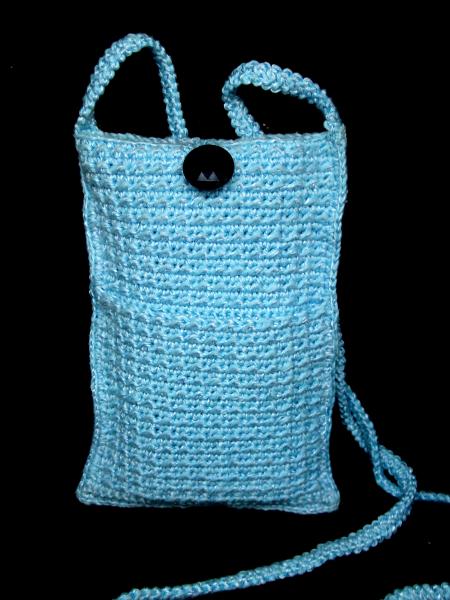 Handytasche gehäkelt geschlossen